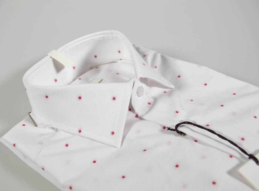 Ingram Camicia ingram slim fit fil coupè rosso