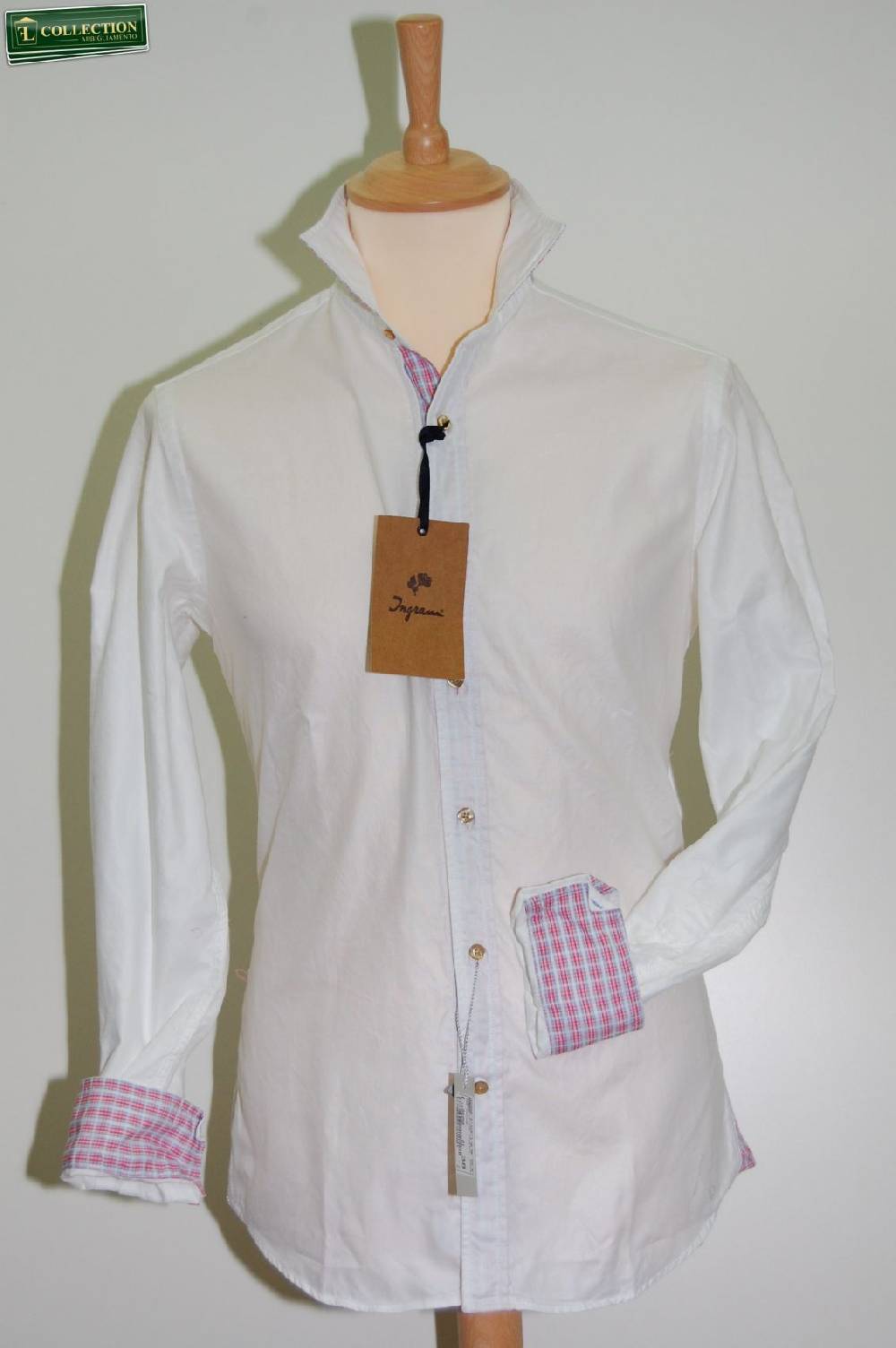 Ingram Camicia Moda Ingram Slim Fit Quattro Colori