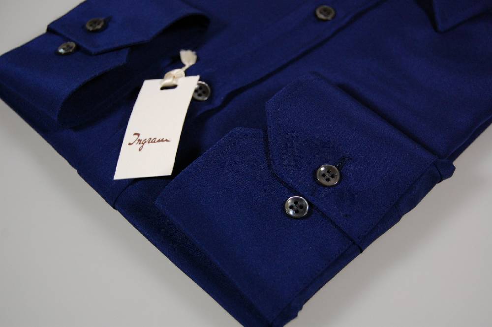 Ingram Camicia Uomo Ingram 100% Seta In Tre Colori