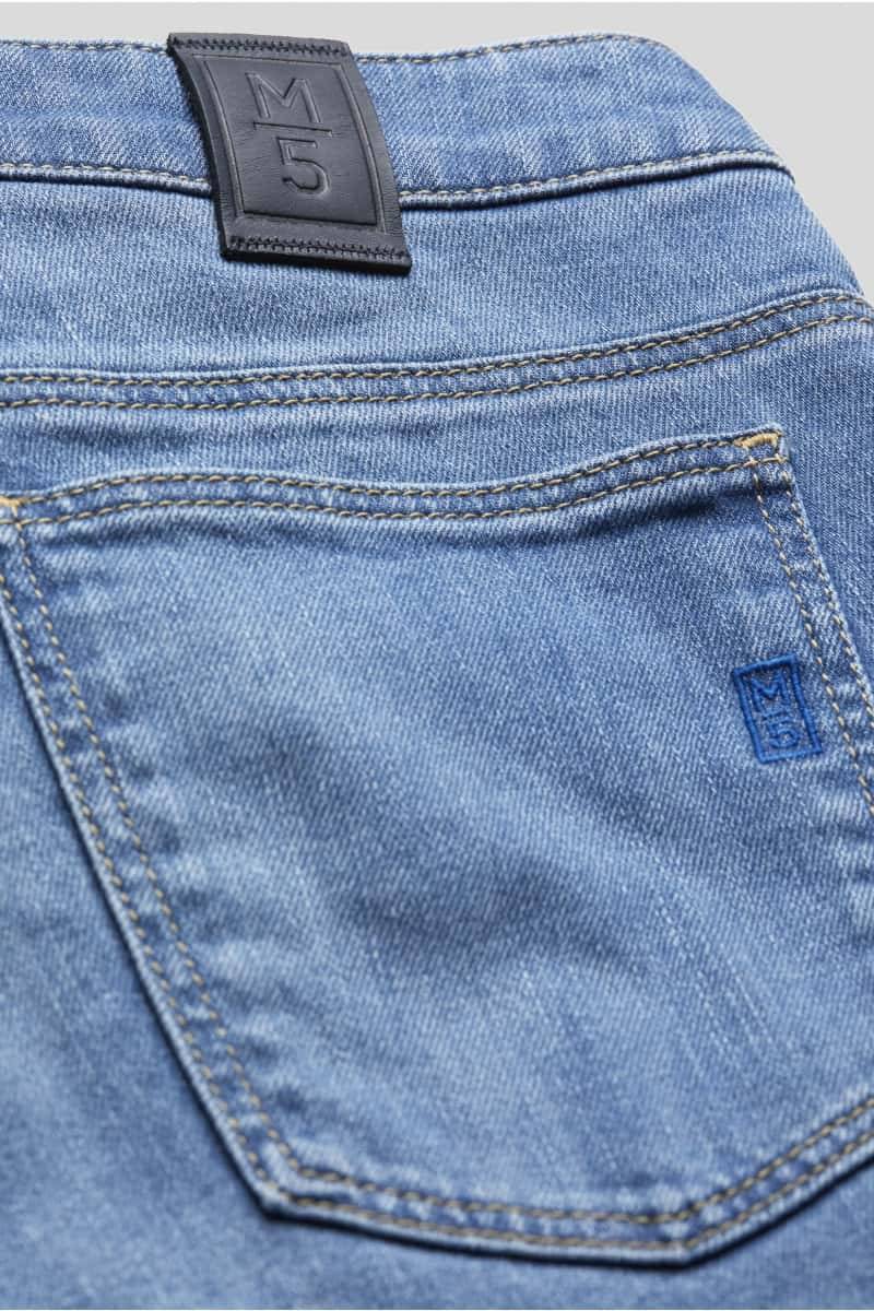 Meyer Jeans Blu Chiaro Denim Autentico Regular Fit M5 By Meyer
