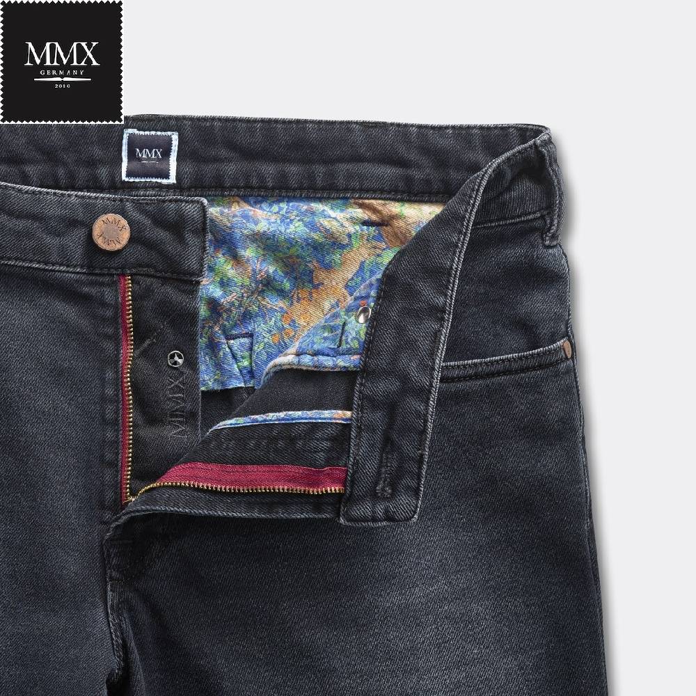 MMX Germany Jeans Blu Scuro Mmx Denim Stretch Autentico