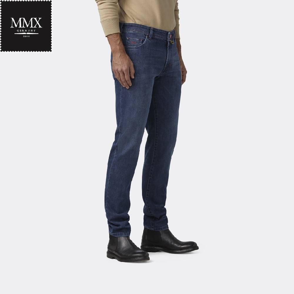 MMX Germany Jeans blu stone mmx denim stretch slim fit