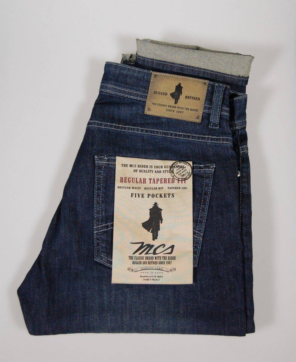 MCS Jeans Denim Stretch Cinque Tasche Mcs Lavaggio Medium Wash