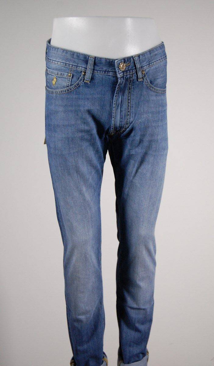 MCS Jeans Mcs Denim Chiaro Stone Wash Slim Fit Lunghezza 36