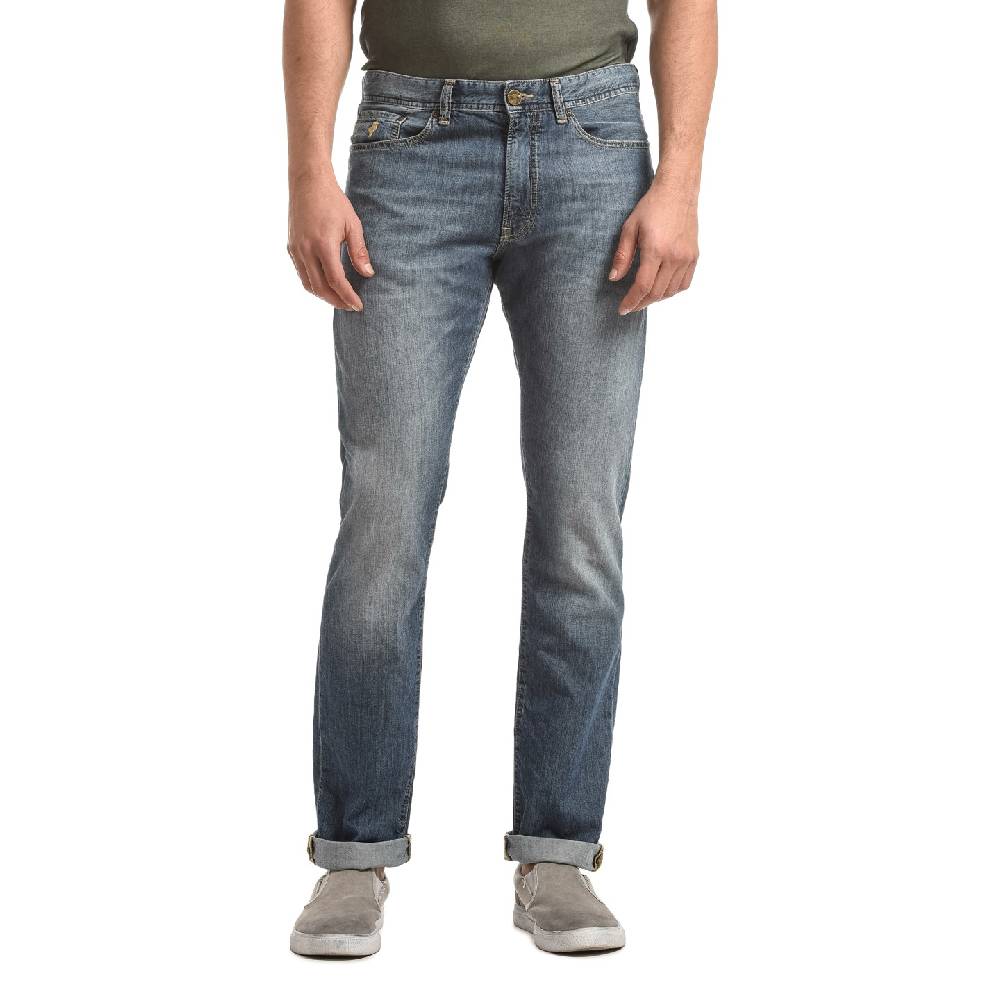 MCS Jeans mcs denim chiaro stone wash slim fit lunghezza 36