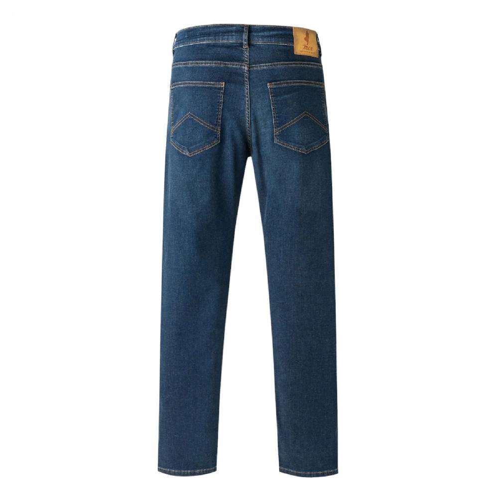 MCS Jeans Mcs Regular Fit Lavaggio Scuro Denim Leggero Stretch 8oz