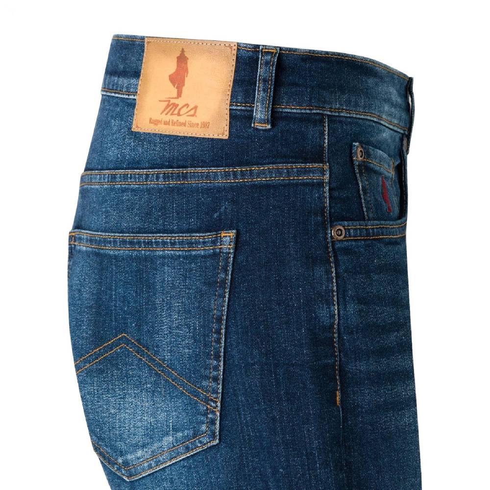 MCS Jeans Mcs Regular Fit Lavaggio Scuro Denim Stretch