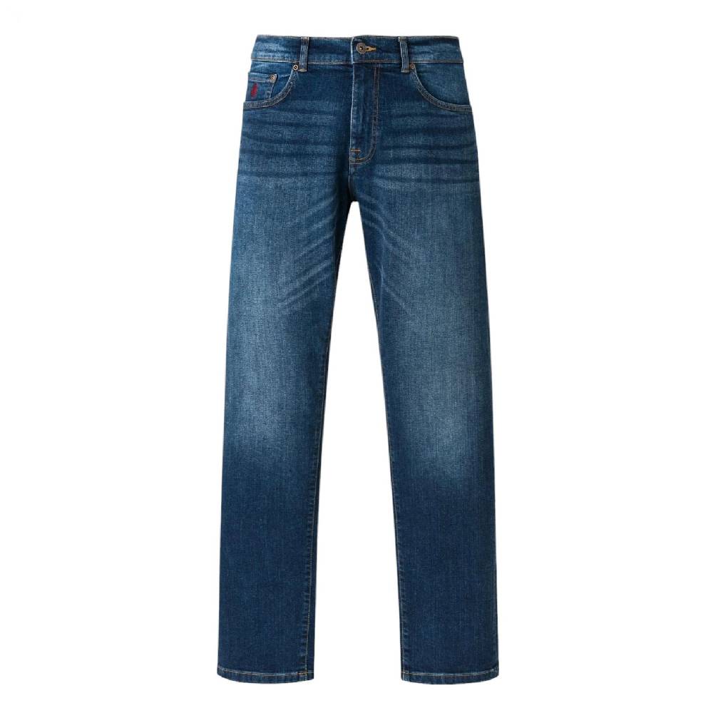 MCS Jeans mcs regular fit lavaggio scuro denim stretch