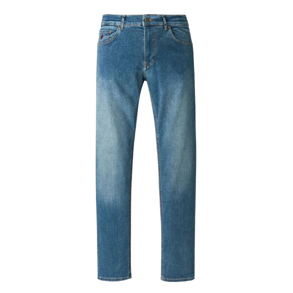 MCS Jeans mcs slim fit lavaggio chiaro denim leggero 8oz stretch