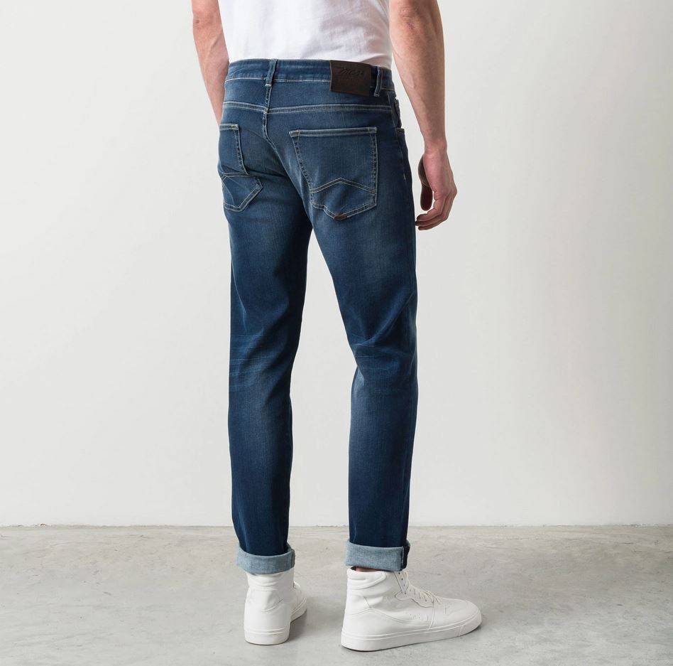 MCS Jeans Mcs Slim Fit Super Stretch Demim Lavaggio Medio
