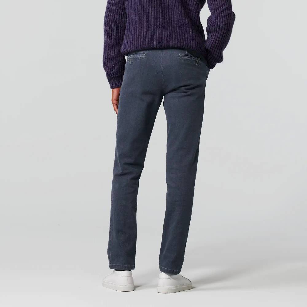 Meyer Jeans Meyer Grigio Medio Modern Fit Cotone Denim Biologico