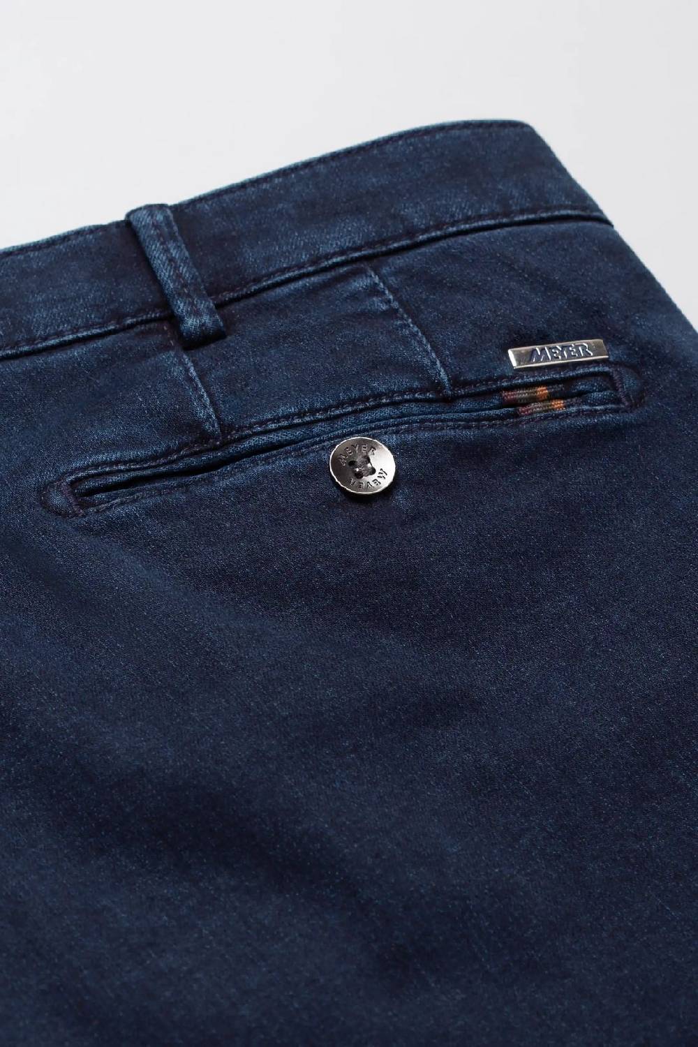 Meyer Jeans Meyer In Denim Tencel™ Dark Blu Stone Modern Fit