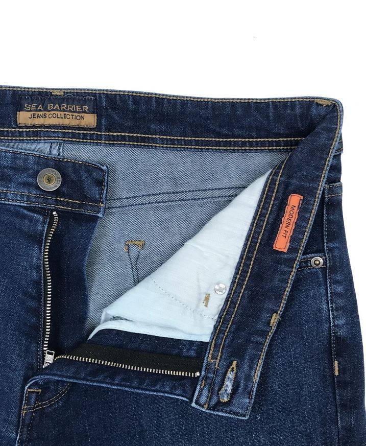Sea Barrier Jeans Sea Barrier Modern Fit Lavaggio Leggero Denim Stretch