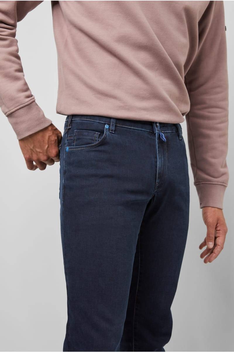 Meyer Jeans Slim Fit Blu Denim Stretch Bio M5 By Meyer