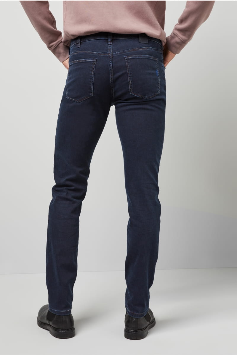 Meyer Jeans Slim Fit Blu Denim Stretch Bio M5 By Meyer