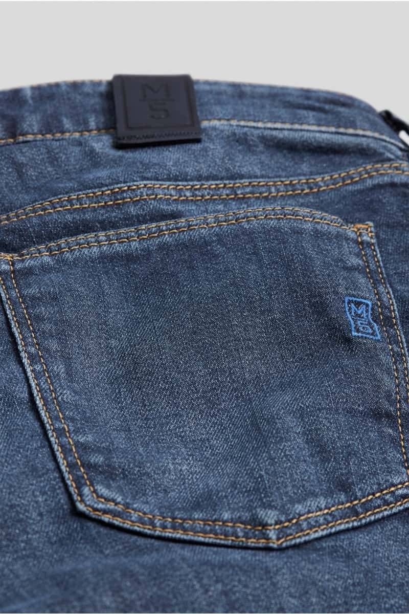 Meyer Jeans Slim Fit Denim Blu Scuro Vintage M5 By Meyer