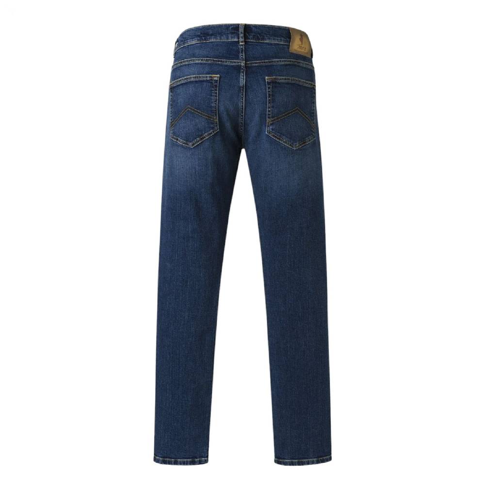 MCS Jeans Slim Fit Elasticizzato Mcs Lavaggio Scuro