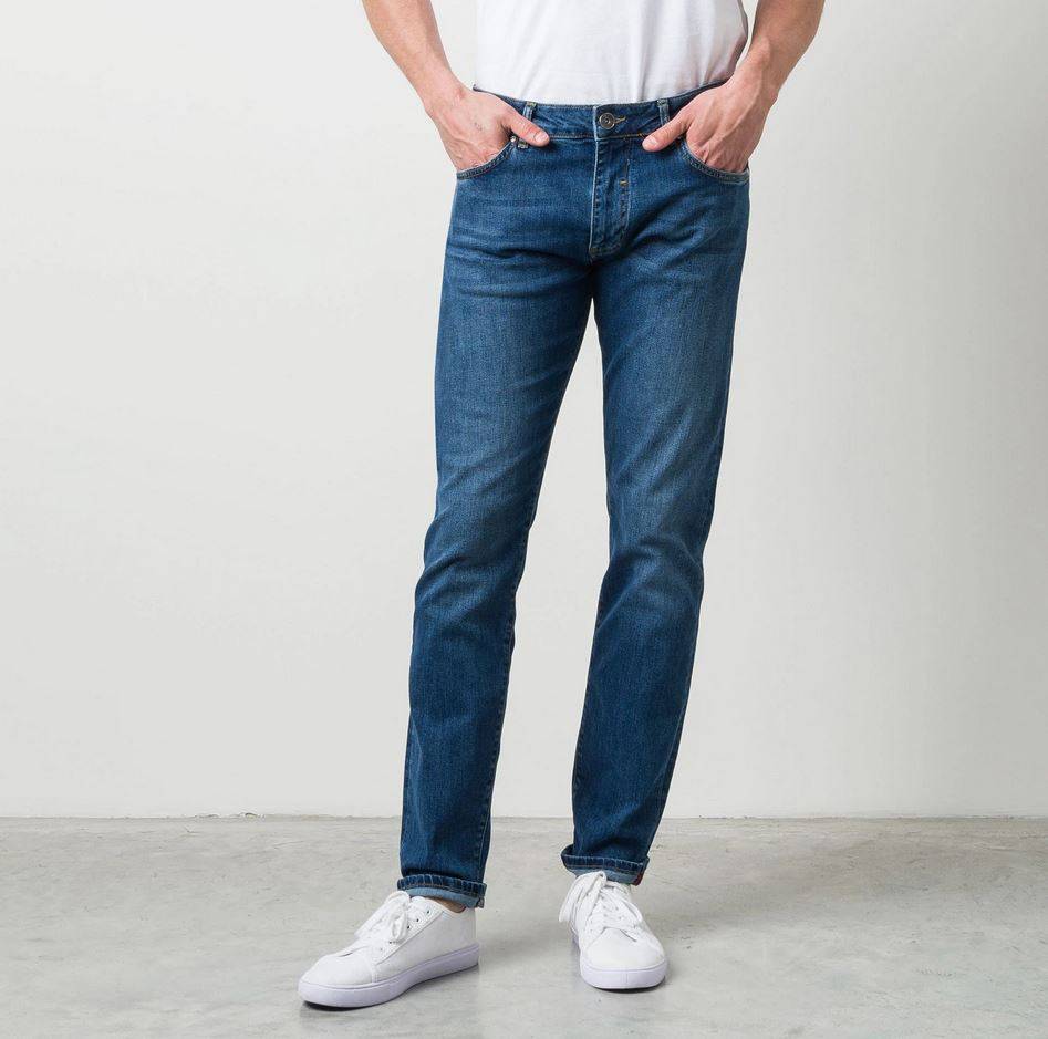 MCS Jeans Stretch Lavaggio Medio Mcs Regular Fit Denim