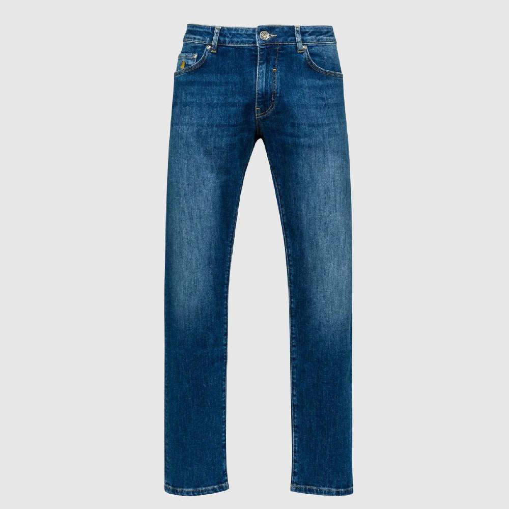 MCS Jeans stretch lavaggio medio mcs regular fit denim