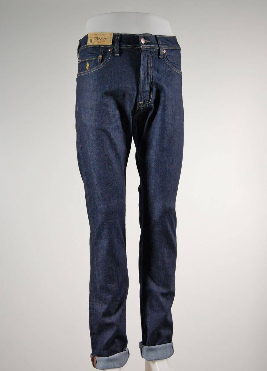 MCS Jeans uomo marlboro classics mcs blu denim elasticizzato