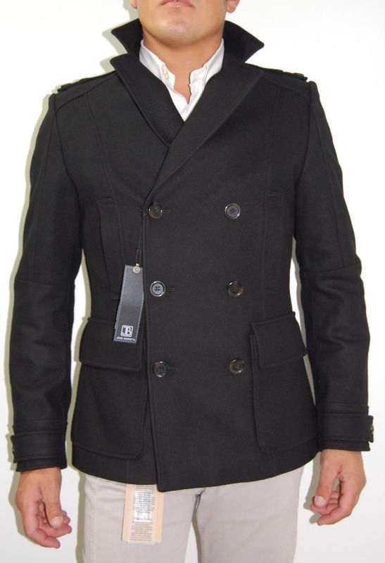 John Barritt Blouson Giaccone Aderente Doppiopetto