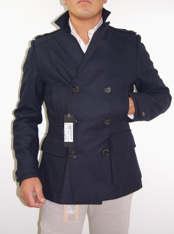 John Barritt Blouson giaccone aderente doppiopetto