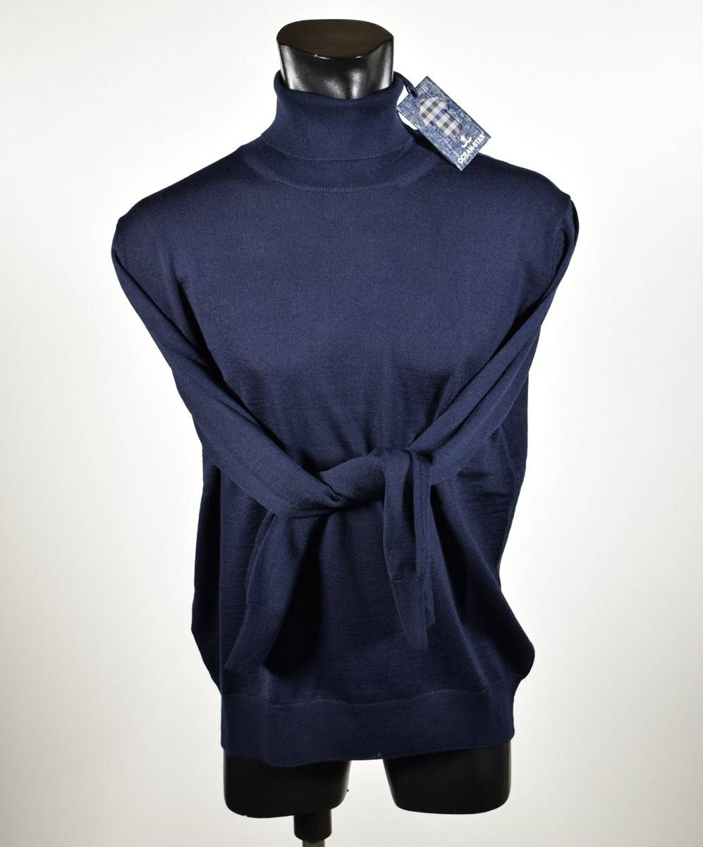 Ocean Star Maglia Misto Lana Pettinata Ocean Star Dolcevita In Tre Colori