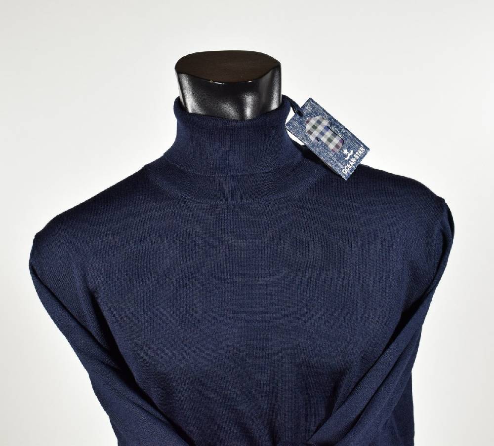 Ocean Star Maglia Misto Lana Pettinata Ocean Star Dolcevita In Tre Colori