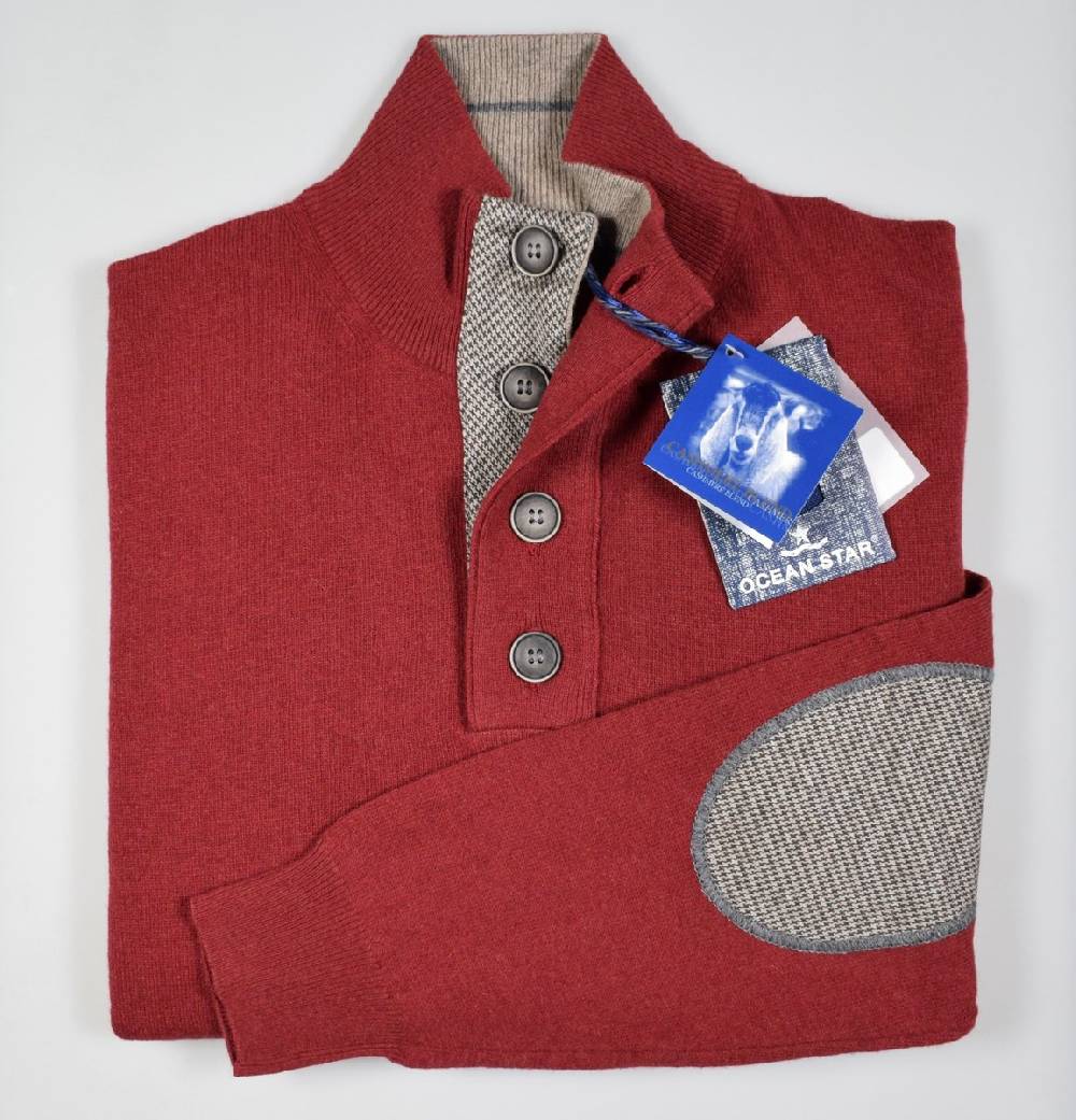 Ocean Star Maglione A Lupetto Ocean Star Misto Cashmere In Quattro Colori