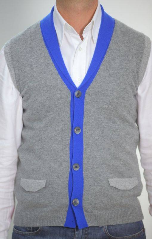 Daniele Fiesoli Maglione Gilet Slim Fit Daniele Fiesoli