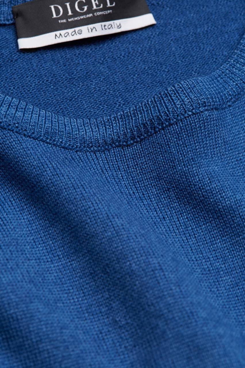 Digel Maglione Giro Collo Digel Lana Merino Modern Fit