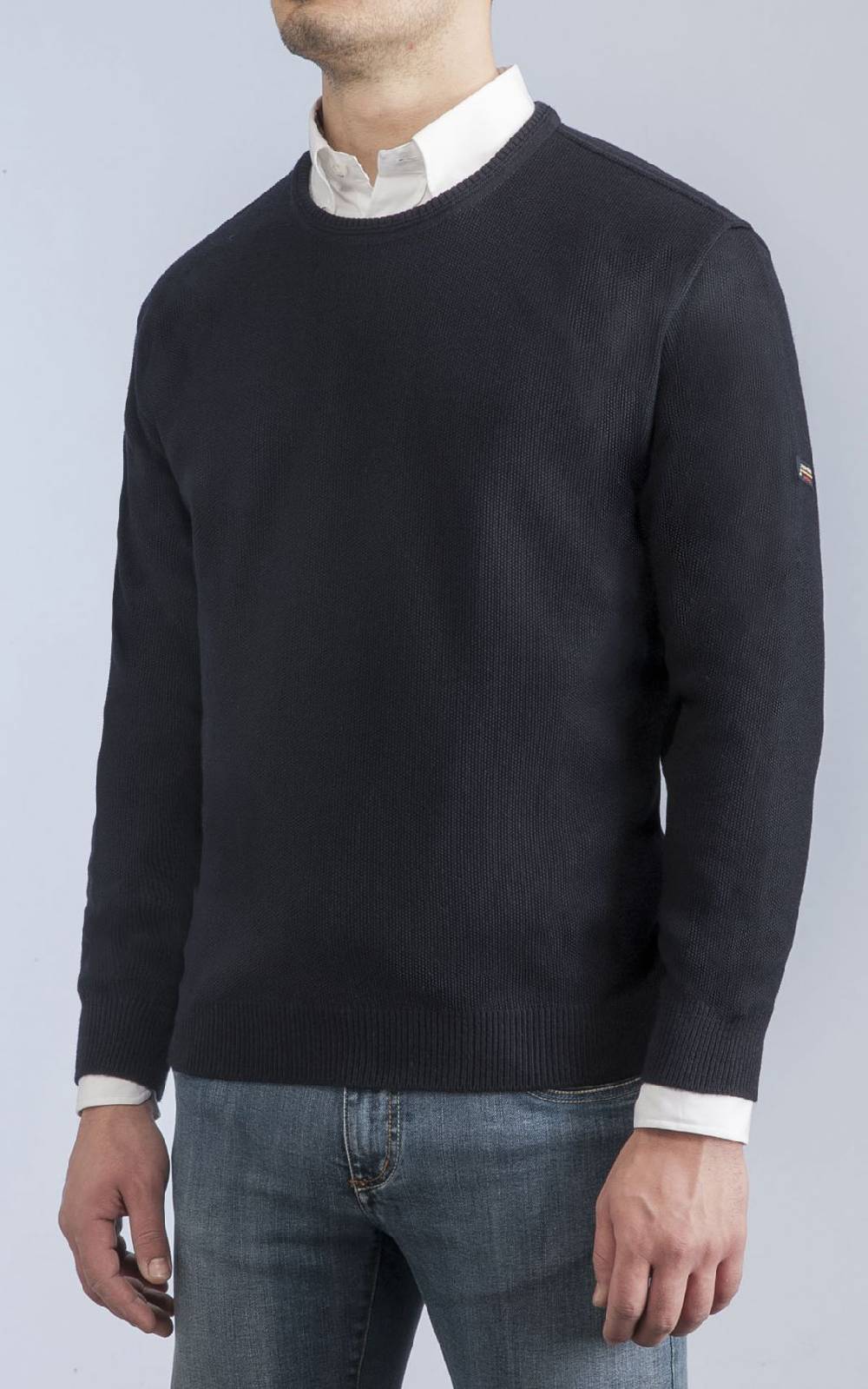 Green Coast Maglione Green Coast Giro Collo In Misto Lana Regular Fit