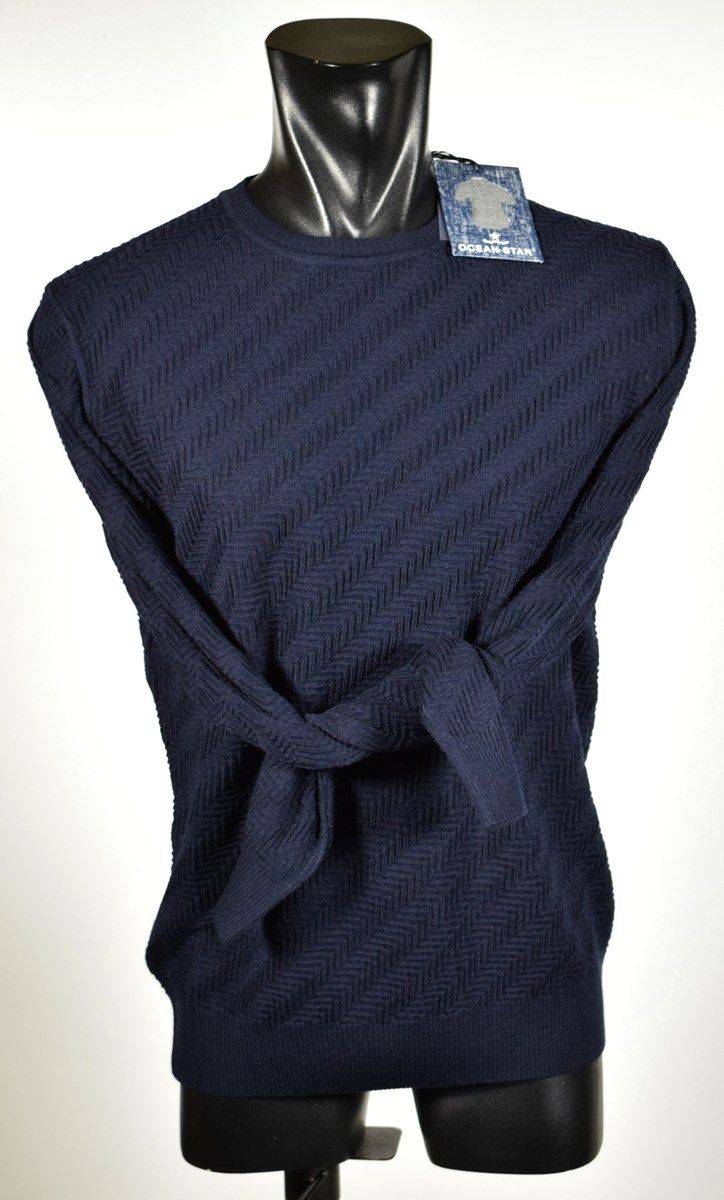 Ocean Star Maglione ocean star giro collo made in italy tre colori