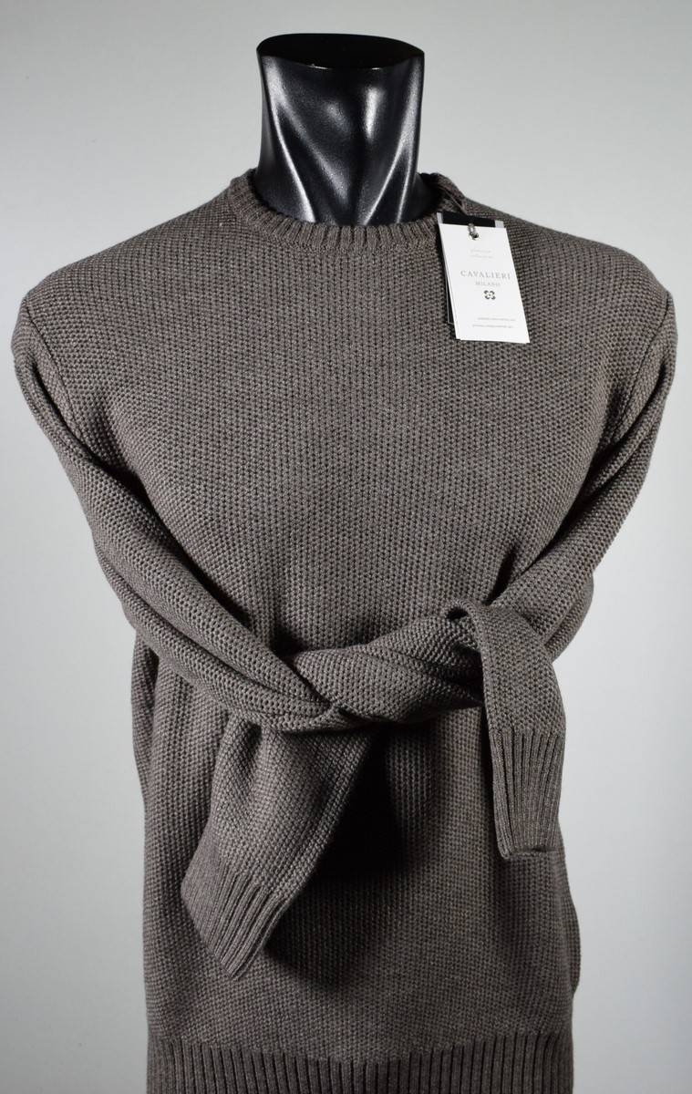 Cavalieri Milano Maglione Paricollo Noce Cavalieri Milano Modern Fit