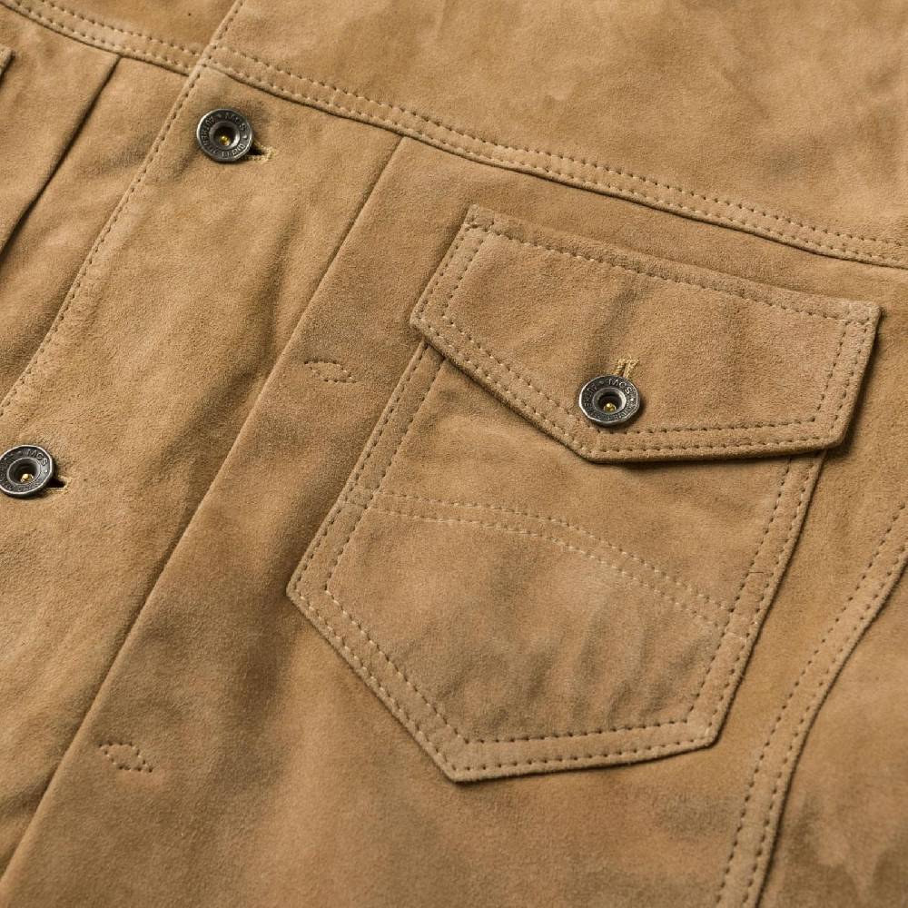 MCS Giacca Sportiva Mcs In Pelle Scamosciata