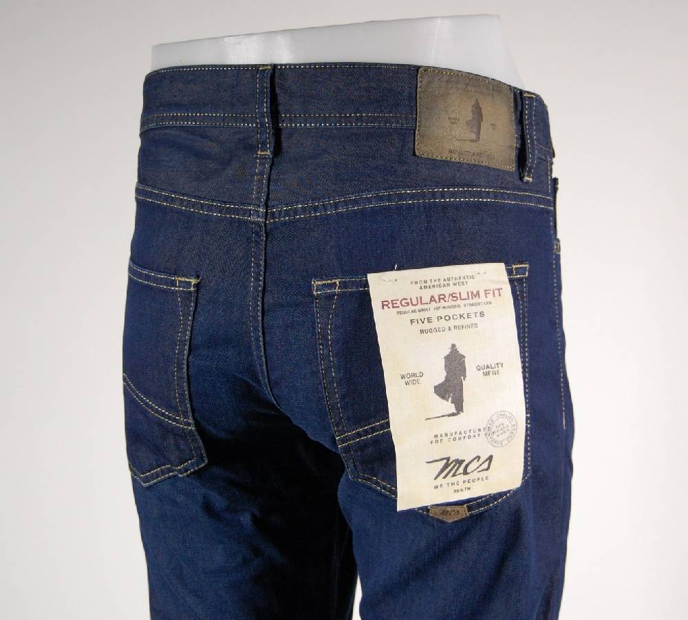 MCS Jeans Mcs Blu Lavato Stone Wash Lunghezza L36