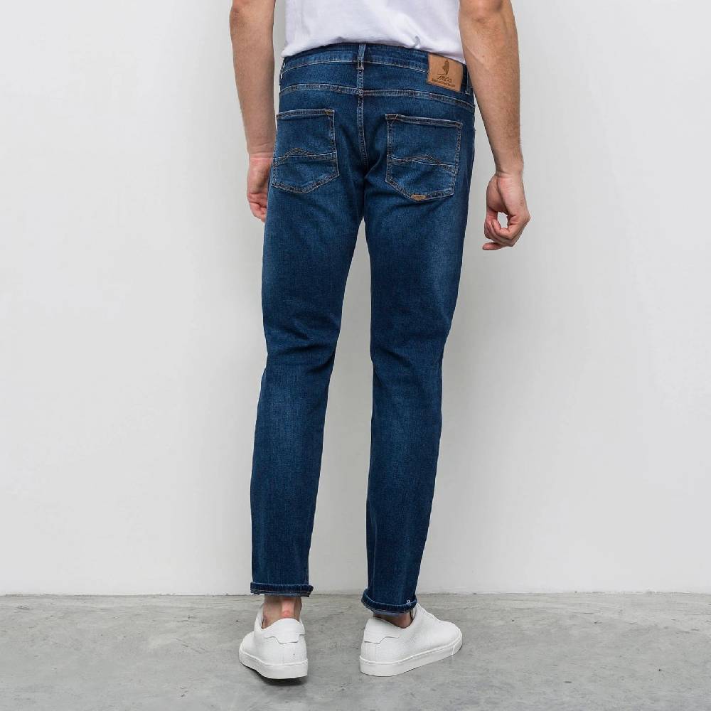 MCS Jeans Mcs Neon Blu Denim Lavaggio Leggero