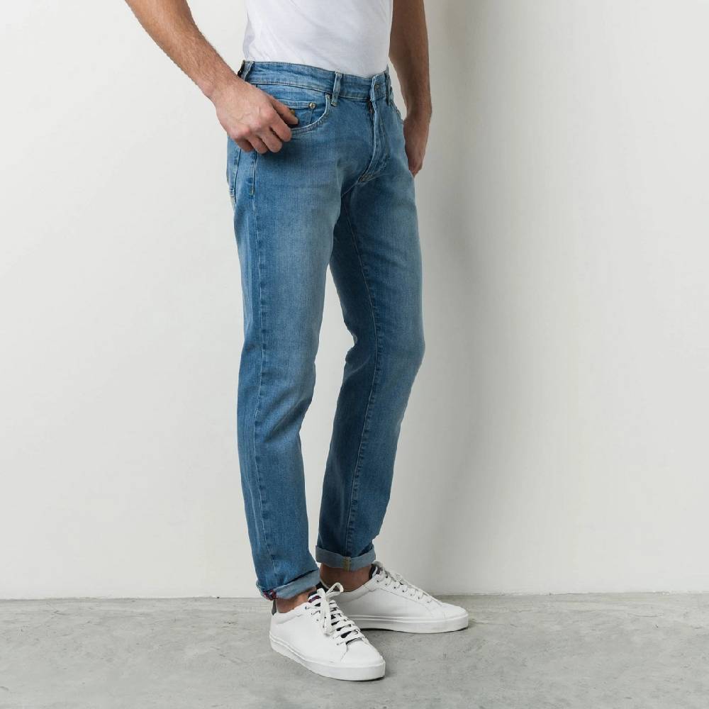 MCS Jeans mcs regular fit denim chiaro stretch