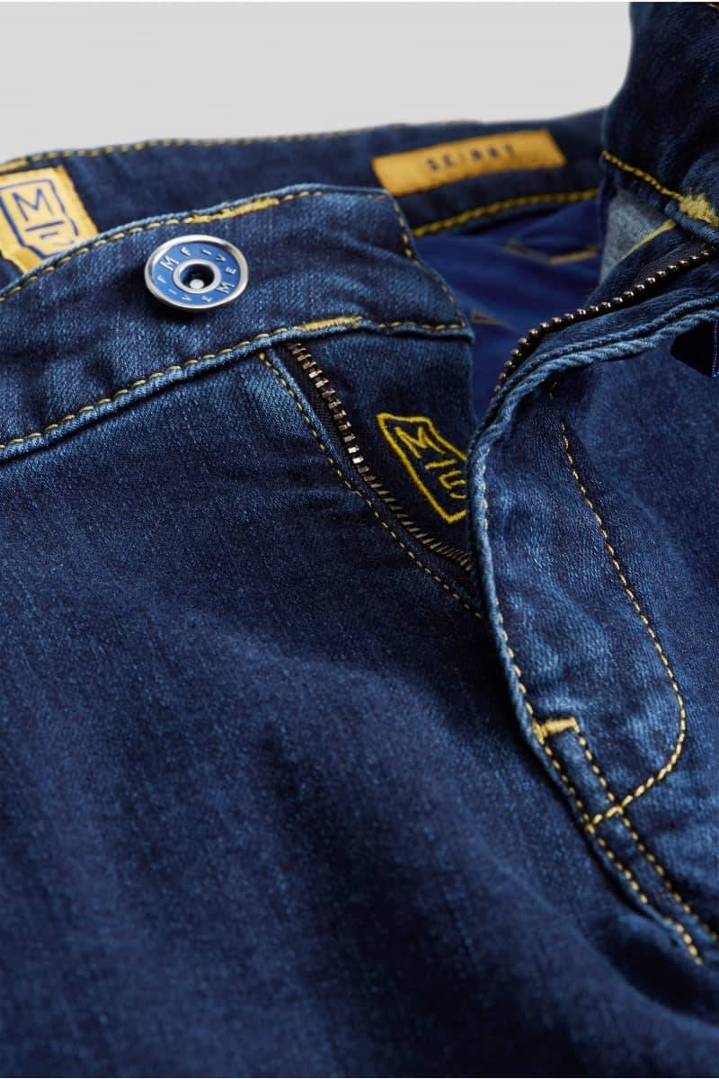Meyer Jeans Blu Super Slim Fit Stretch M5 By Meyer