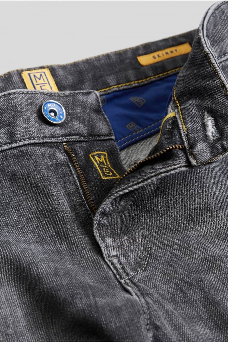 Meyer Jeans Grigio Lavato Super Slim M5 By Meyer