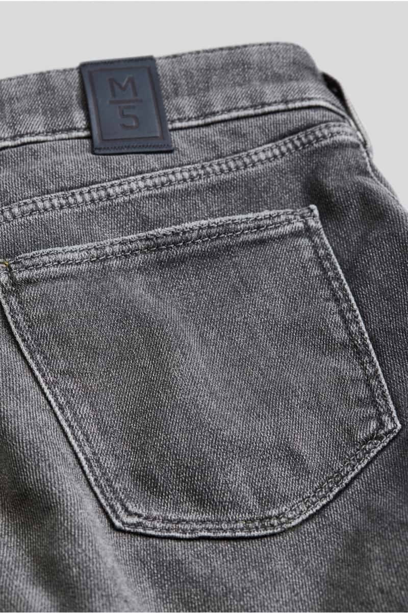Meyer Jeans Grigio Lavato Super Slim M5 By Meyer