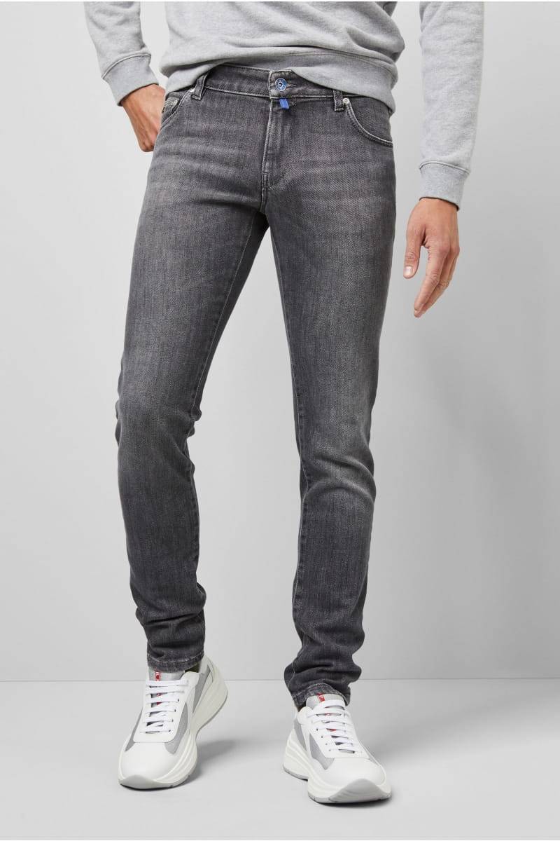 Meyer Jeans grigio lavato super slim m5 by meyer
