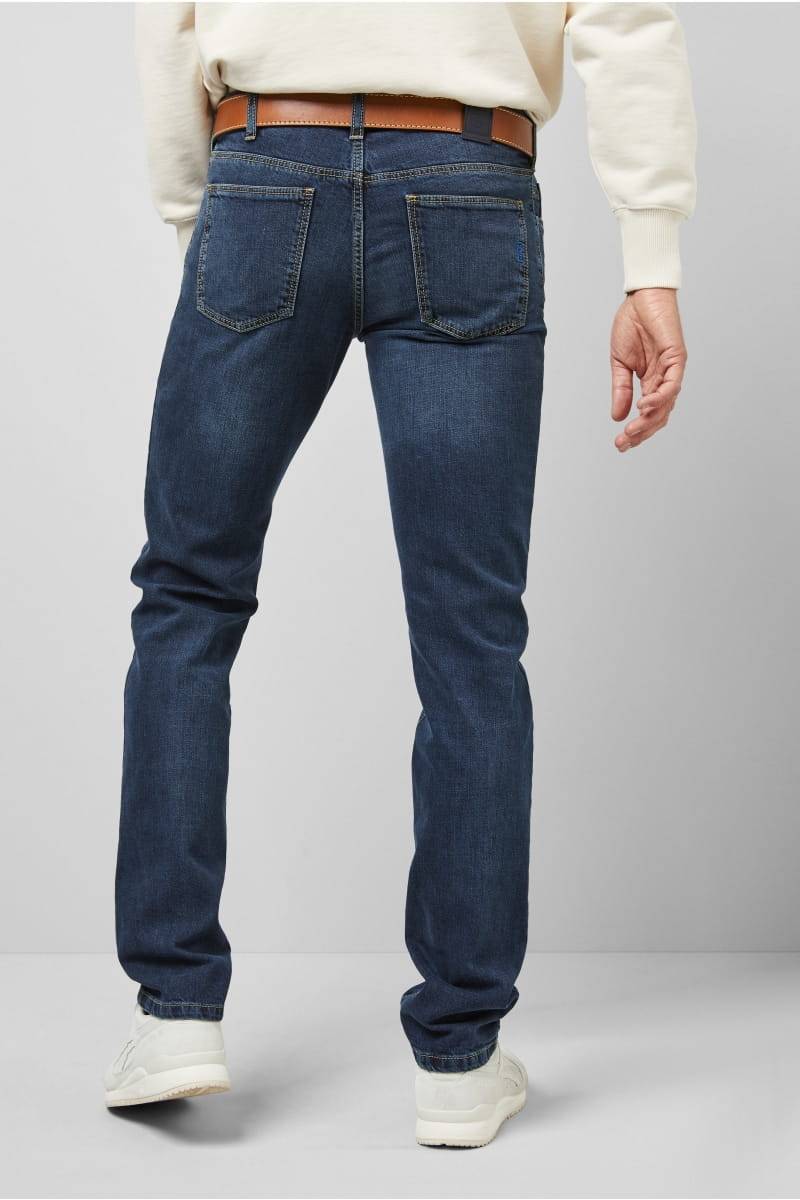 Meyer Jeans Slim Fit Blu Stone Washed M5 By Meyer