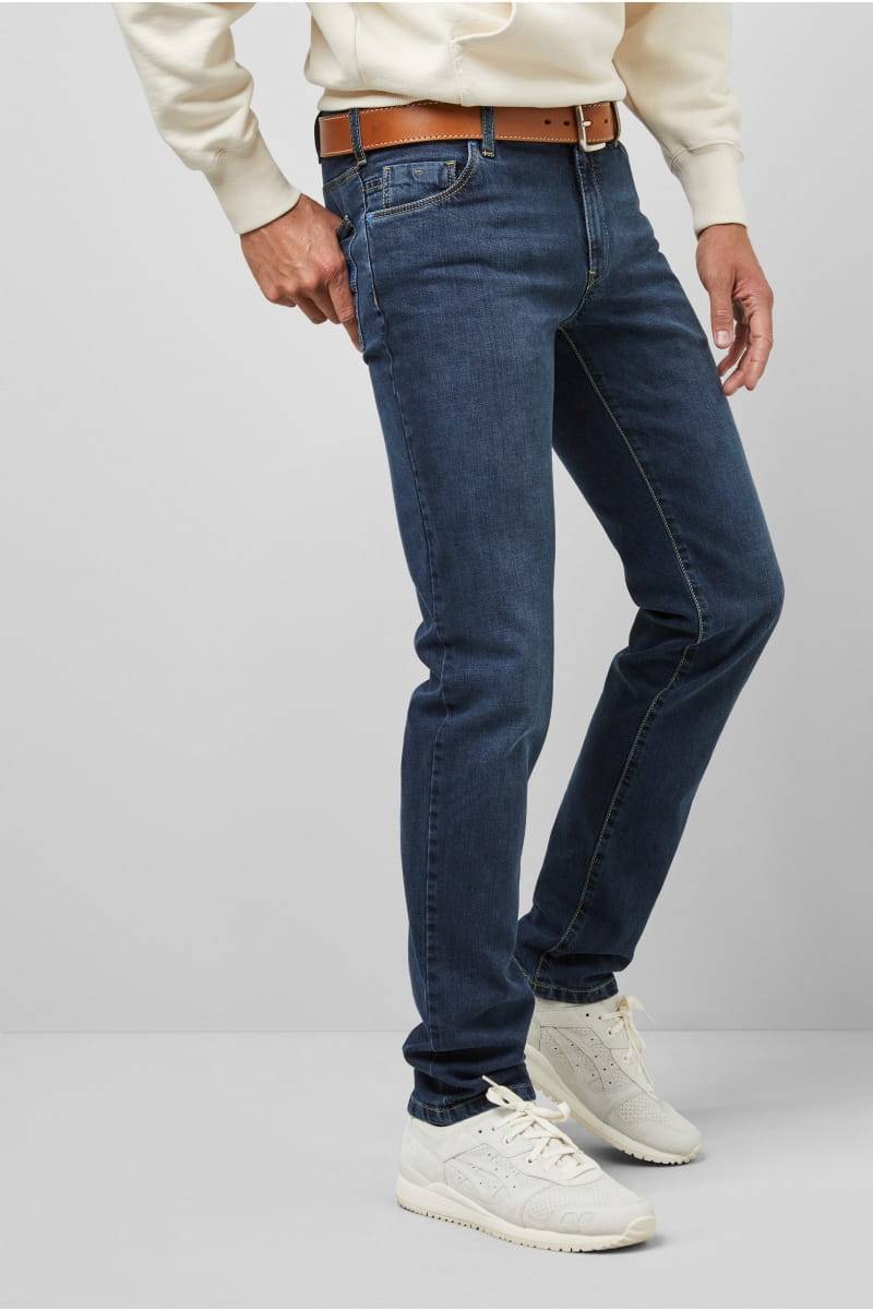 Meyer Jeans slim fit blu stone washed m5 by meyer