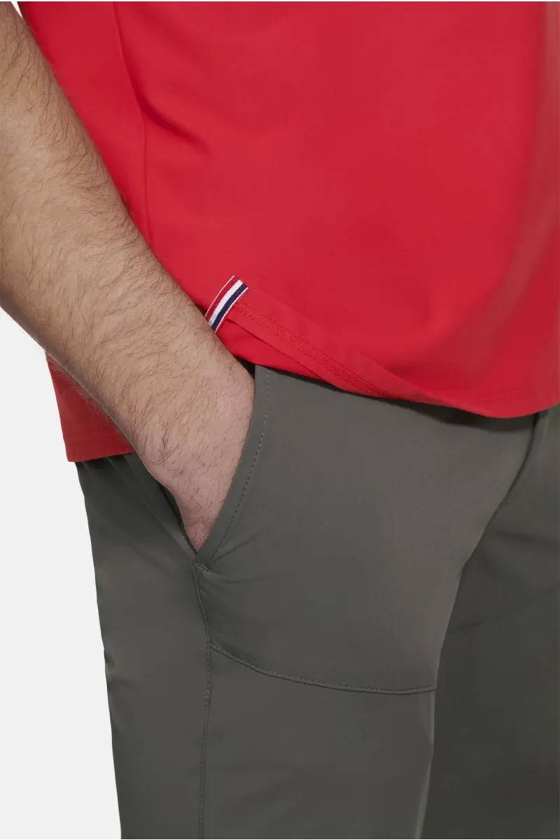 Meyer Polo Meyer Rossa Tessuto Performante Tecnico