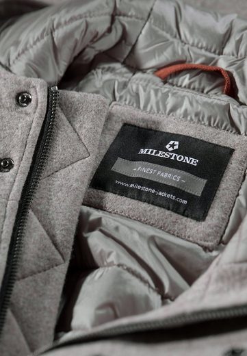Milestone Cappotto Parka Imbottito Milestone