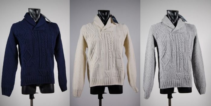 Ocean Star Maglione con collo a scialle ocean star