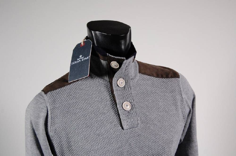 Ocean Star Maglione Lupetto Con Bottoni Ocean Star