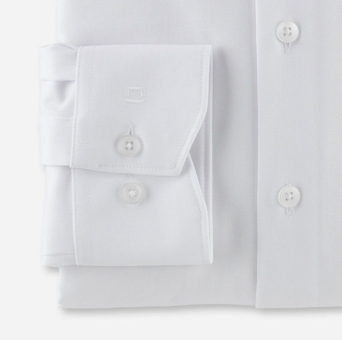 Olymp Camicia Bianca Olymp Dynamic Flex Modern Fit