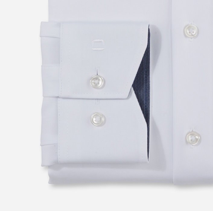 Olymp Camicia Olymp Bianca Modern Fit Dynamic Flex